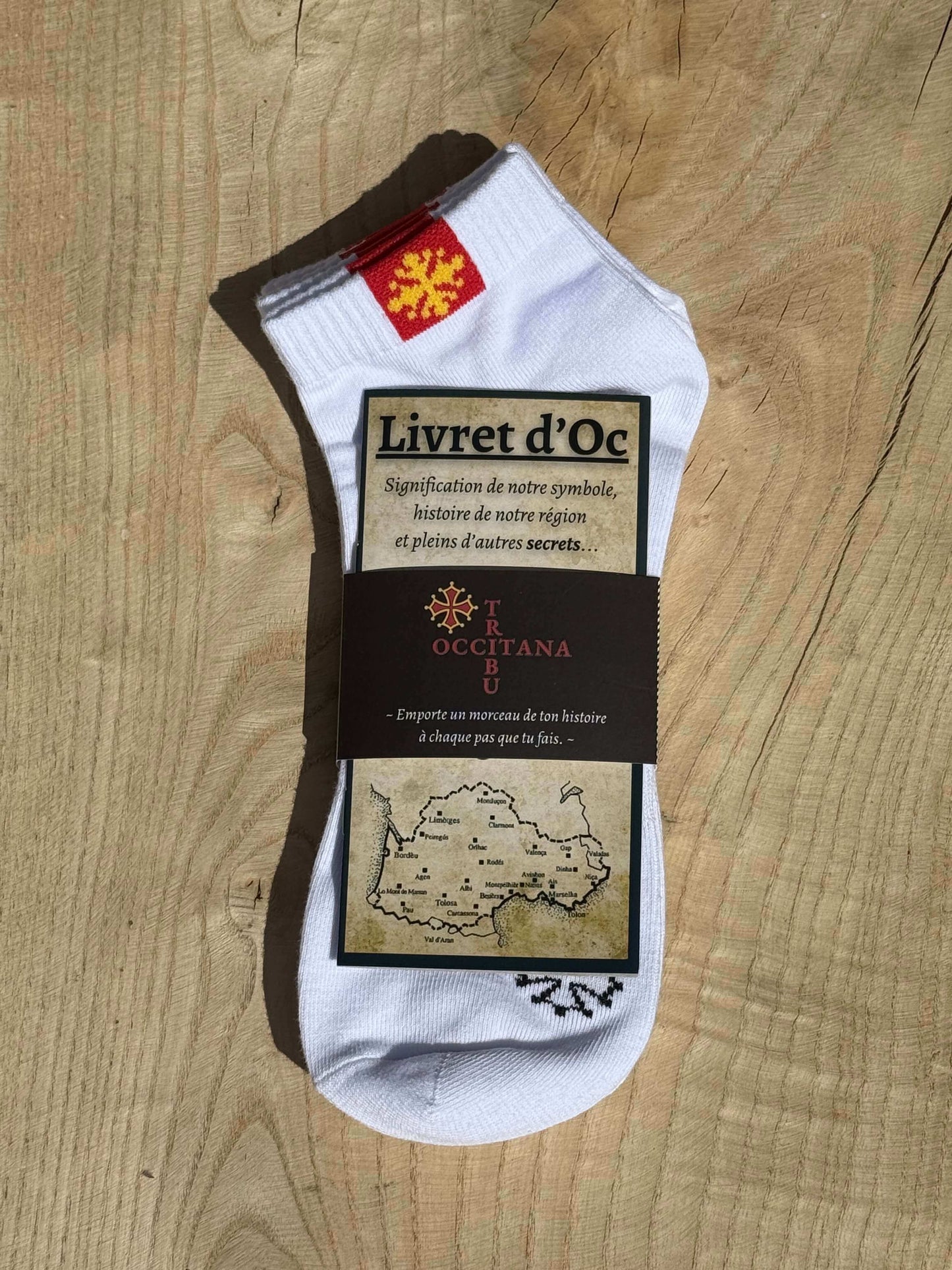 Chaussettes occitanes – Pack de 2 paires - Blanches