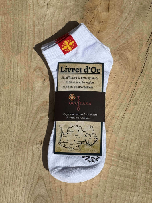 Chaussettes occitanes – Pack de 2 paires - Blanches